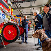 Präsentation bei der Feuerwehr